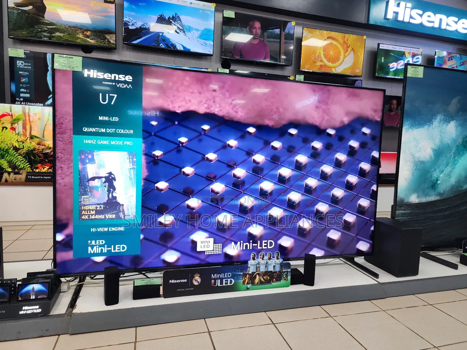 ULED QUANTUM DOT Hisense 85inches Vidaa Tv