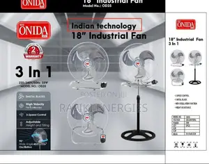 ONIDA Industrial Stand Fan