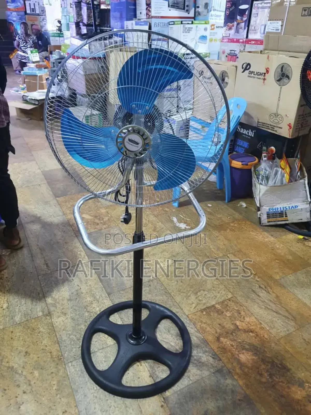Crown Metallic Fan