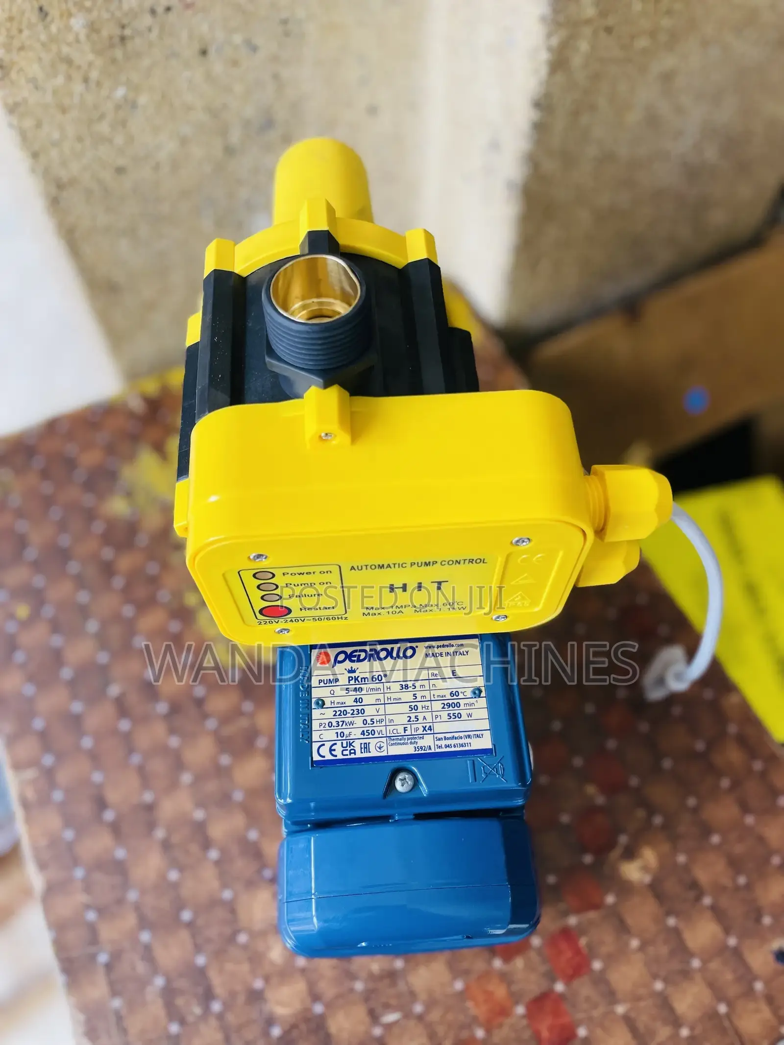Surface Water Pump 40m With Automatic Pump Control