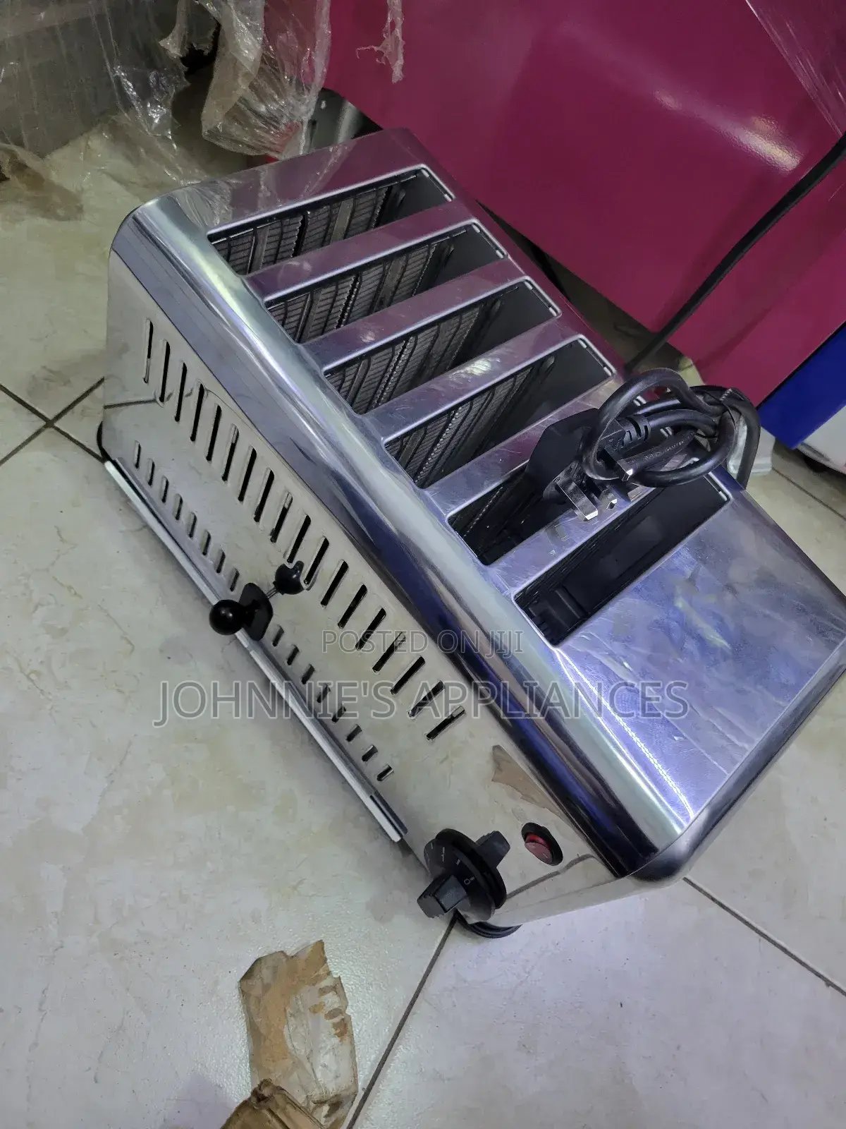 Multifunctional Electric Commercial Bread Toaster 6 Slices