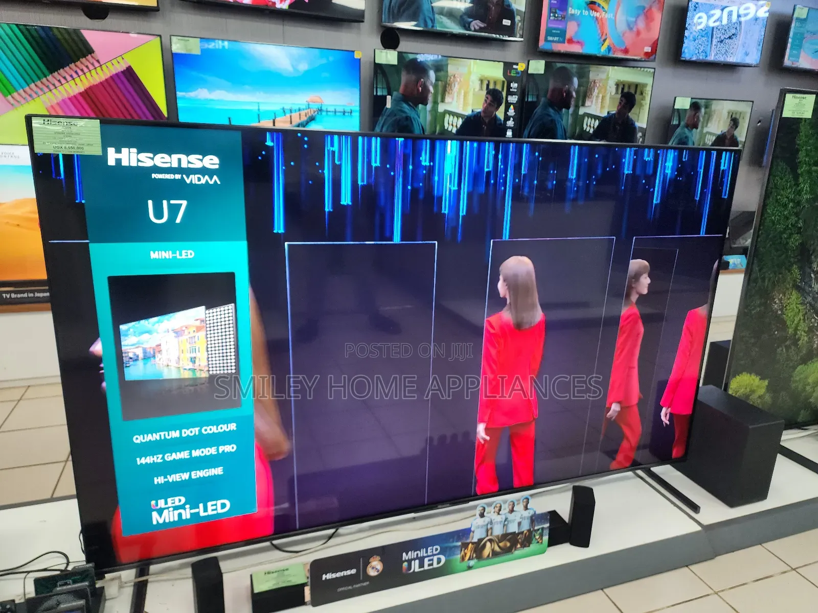 85inches ULED Quantum Dot Hisense Vidaa Smart Tv