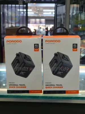 Porodo Universal Travel Adapter 20watts