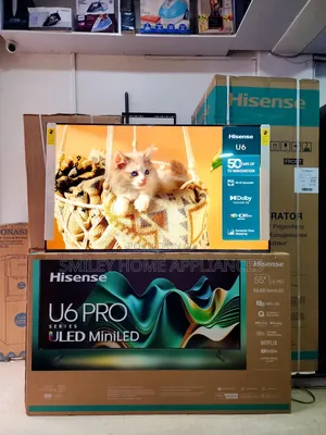 Hisense 55inches ULED 6 Series Vidaa Smart Tv