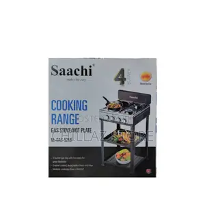 Saachi 4 Burner Cooking Range Gas Stove.