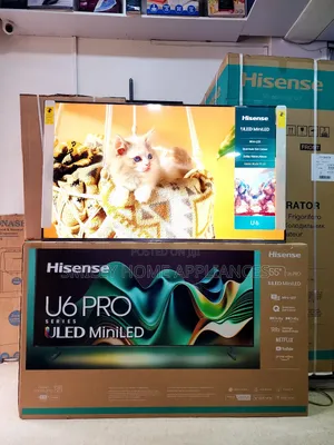55inches Hisense U6 PRO Series Vidaa Smart Tv
