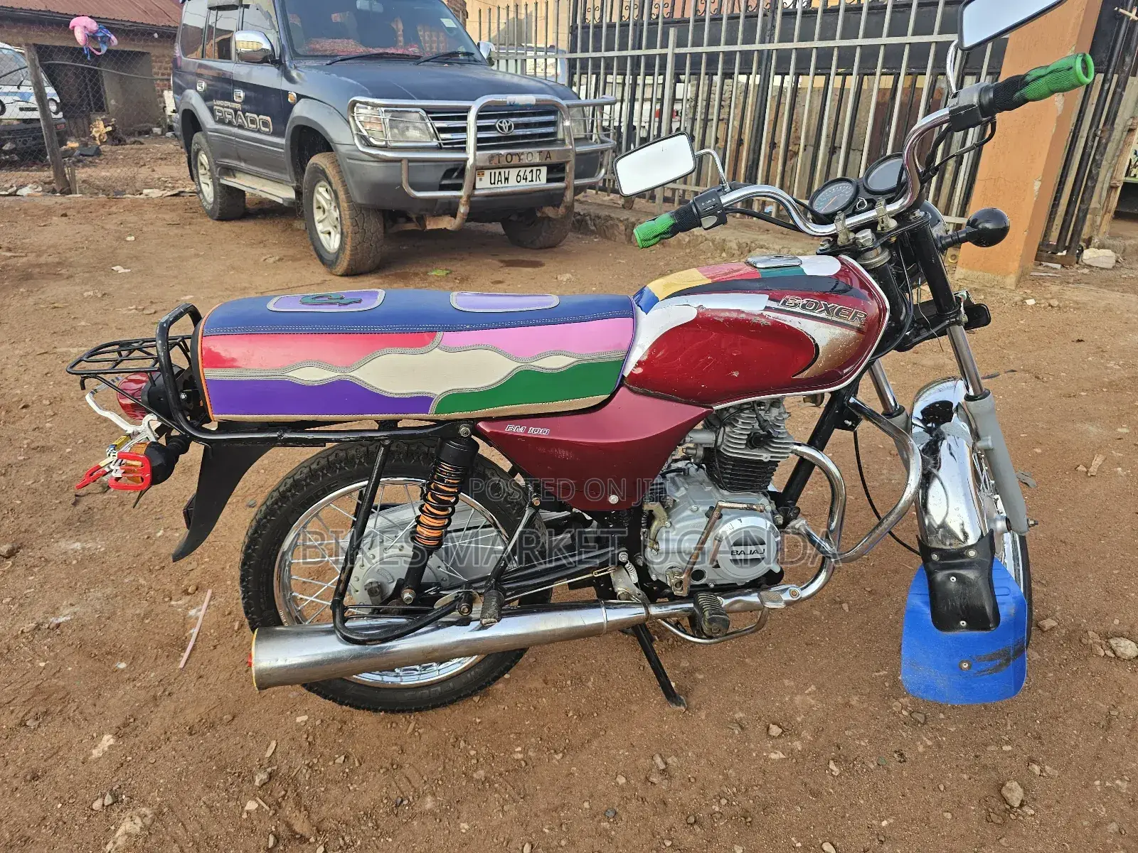 Bajaj Boxer 2017 Red
