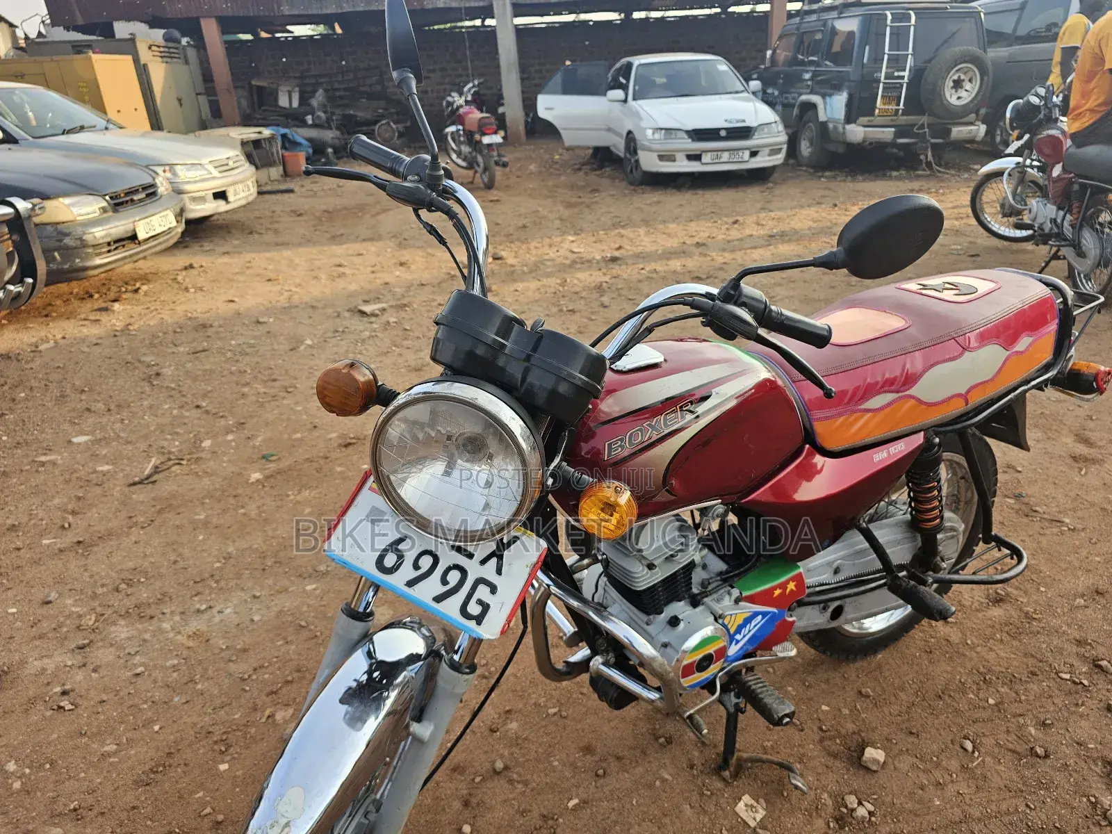 Bajaj Boxer 2019 Red