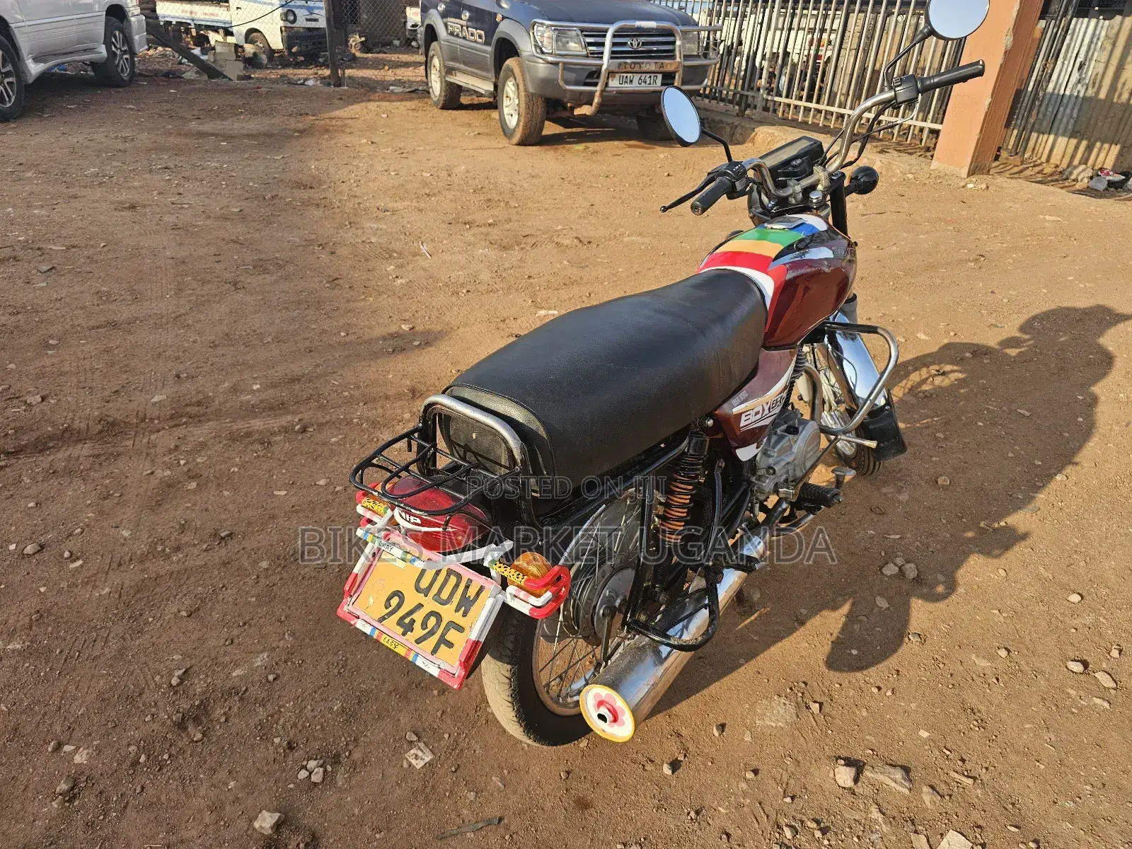 Bajaj Boxer 2015 Red