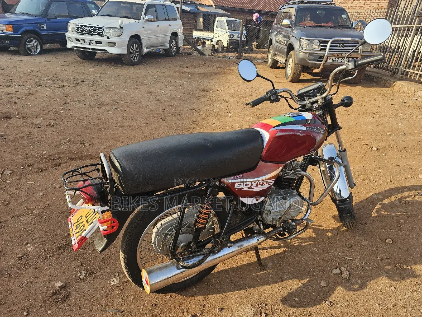 Bajaj Boxer 2015 Red
