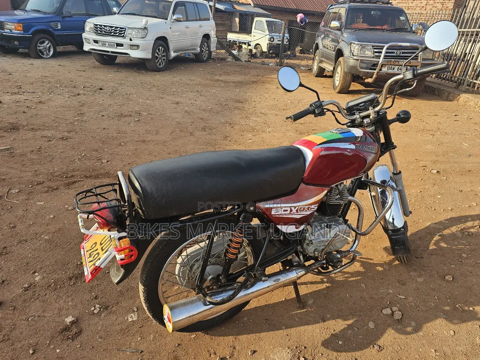 Bajaj Boxer 2015 Red