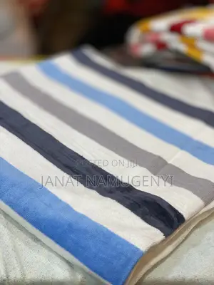 Small Stripped Velvet Towels Available