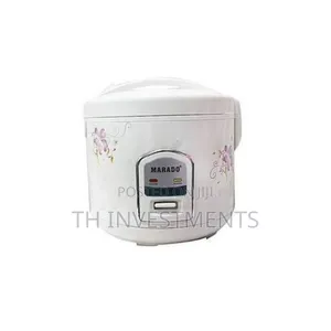 Marado Electric Rice Cooker - 5litres- White 