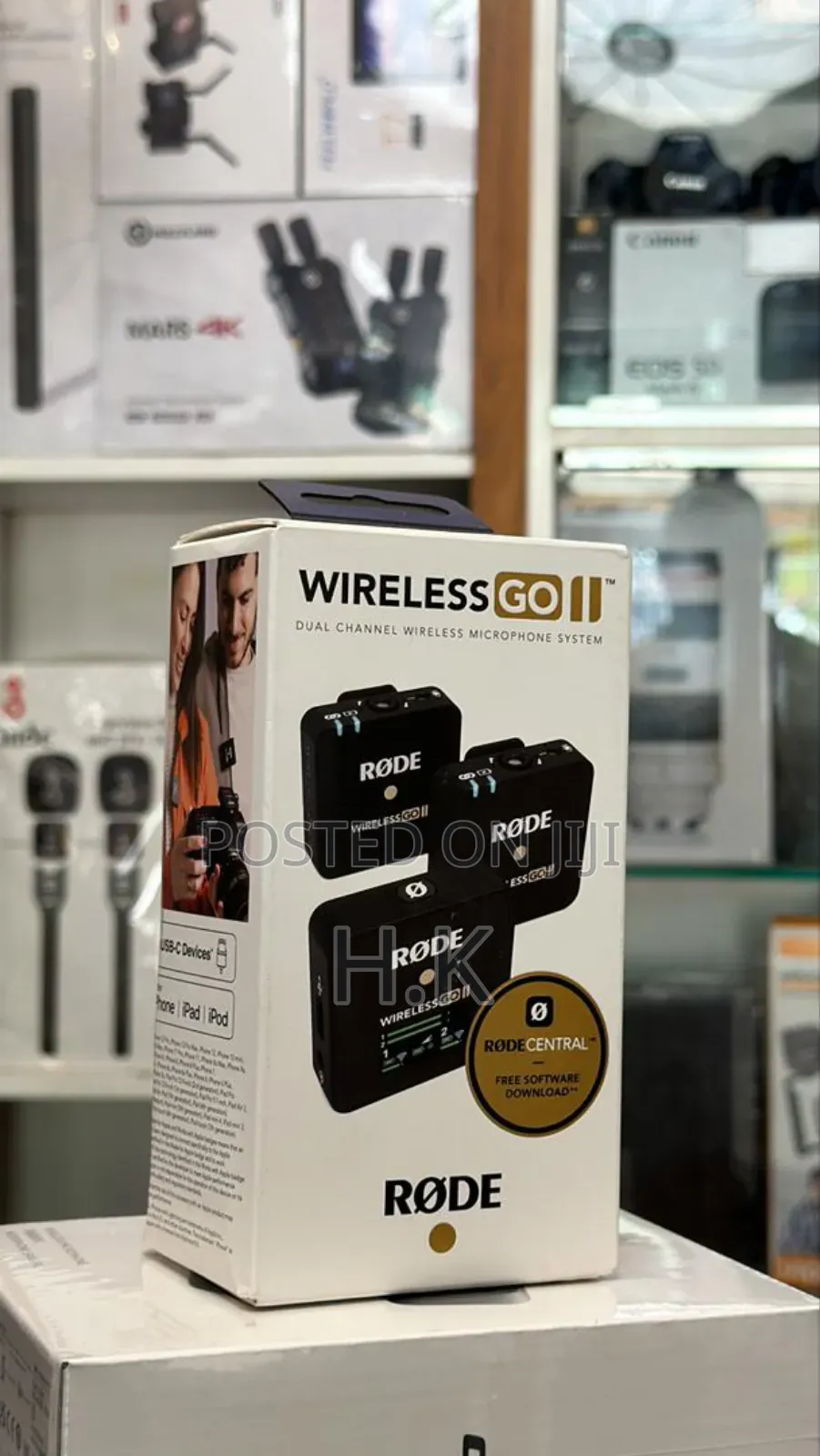 RØDE Wireless GO II Dual-Channel Wireless Microphone System