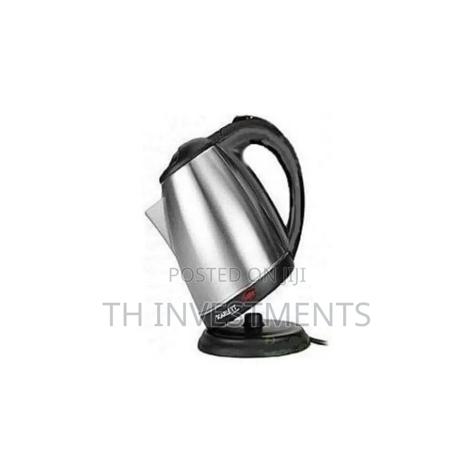 Scarlett Fast Boiling Percolator, 2litres- Silver Design.