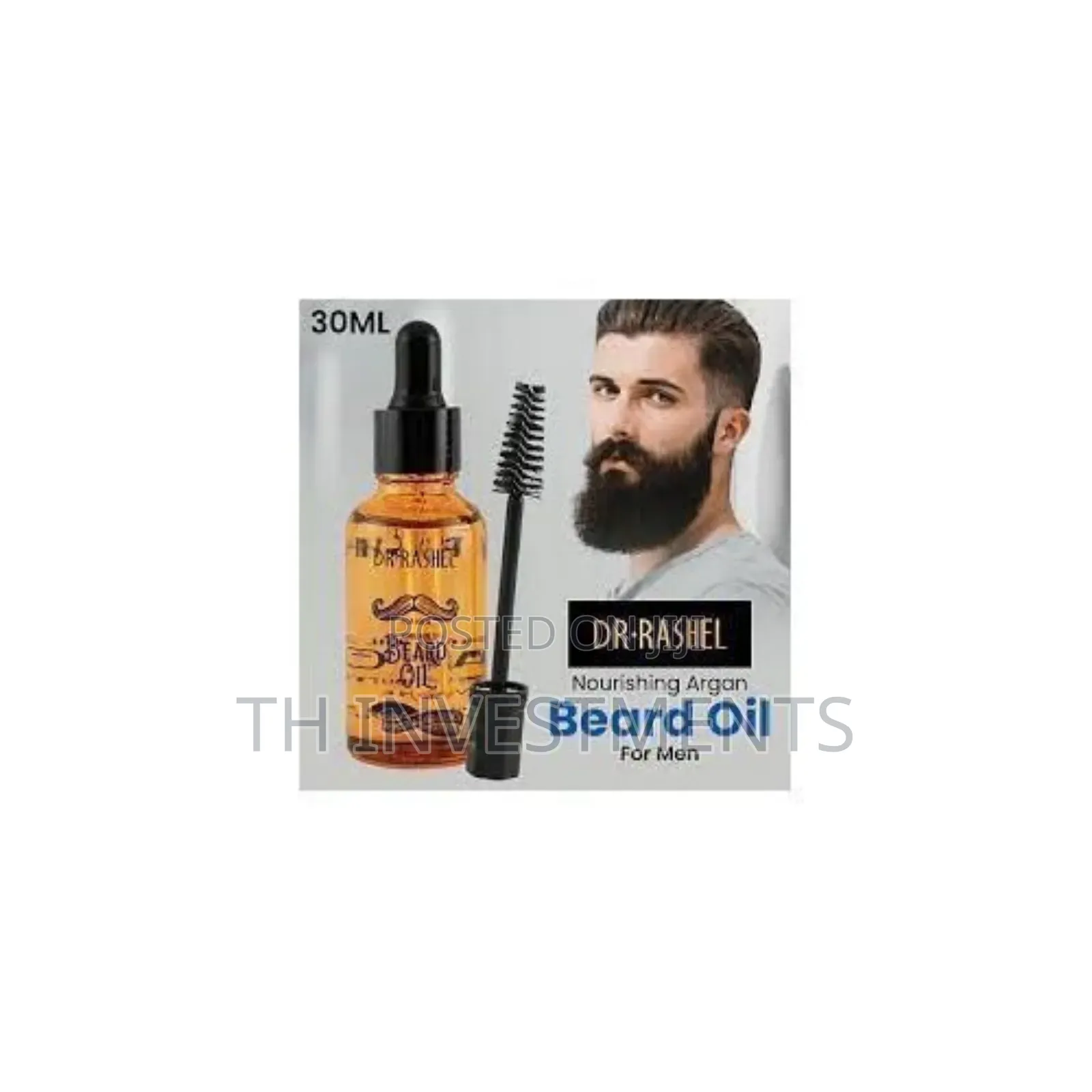 Dr. Rashel Beard Growth Beard Oil With Argan Oil