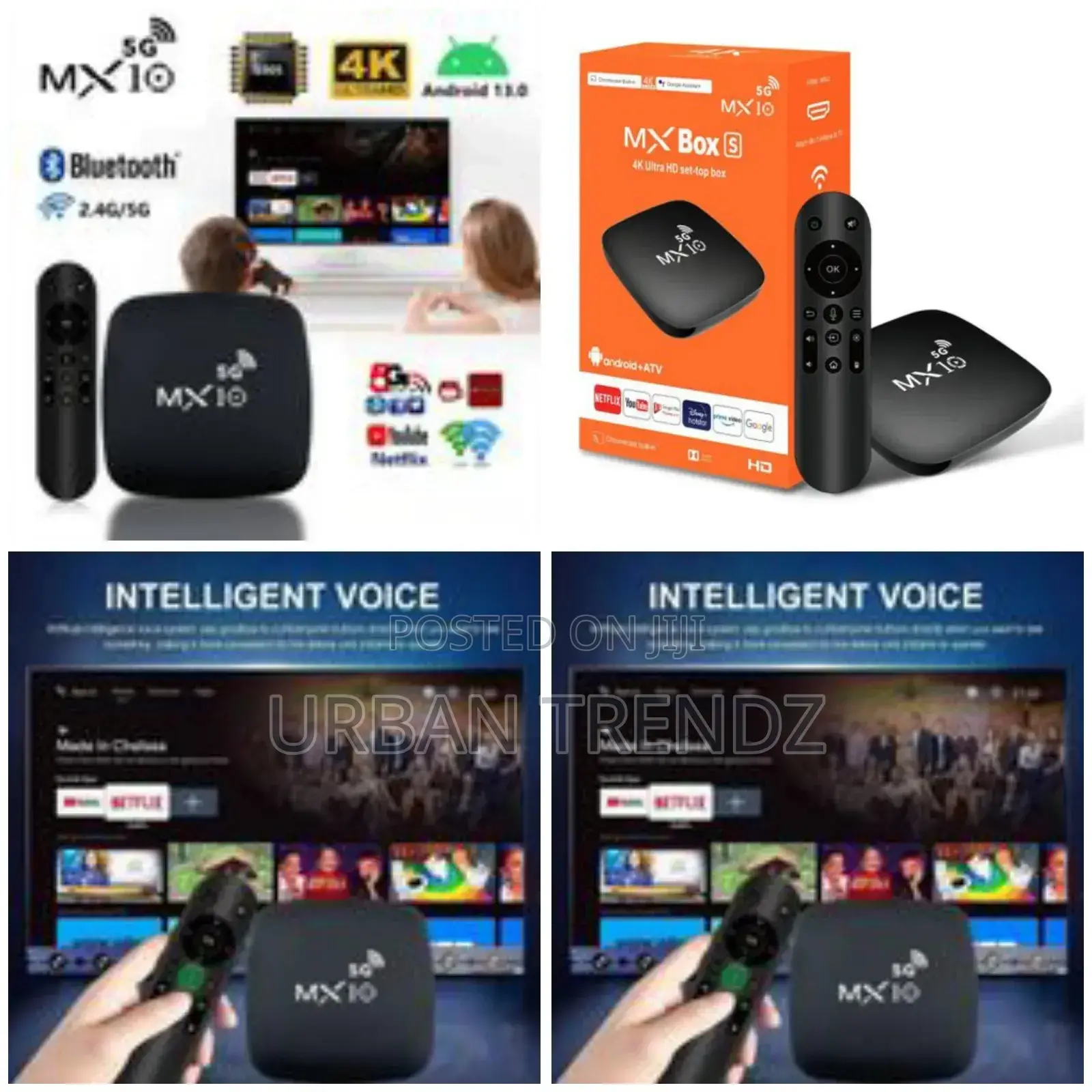 Motherboard for Android Smart TV Box With Remote Control