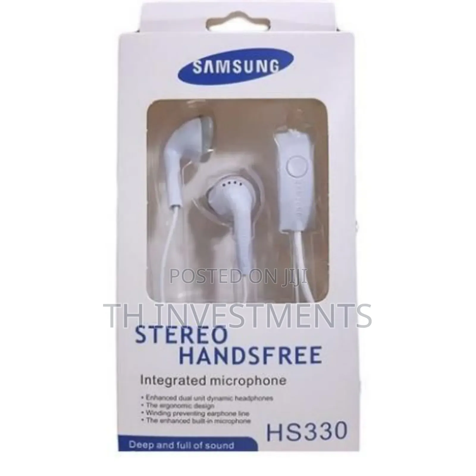 Samsung Earphones With Mic Controls-white