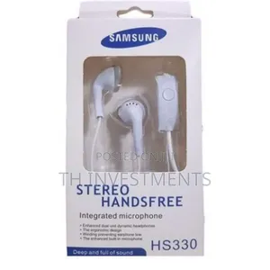 Samsung Earphones With Mic Controls-white
