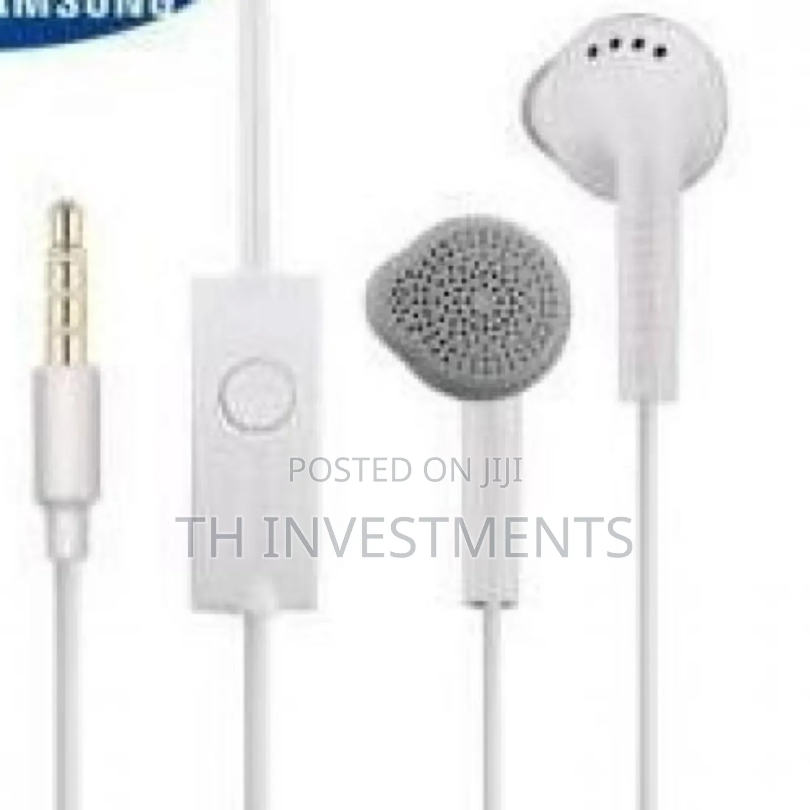 Samsung Earphones With Mic Controls-white