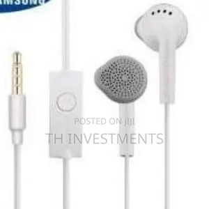Samsung Earphones With Mic Controls-white