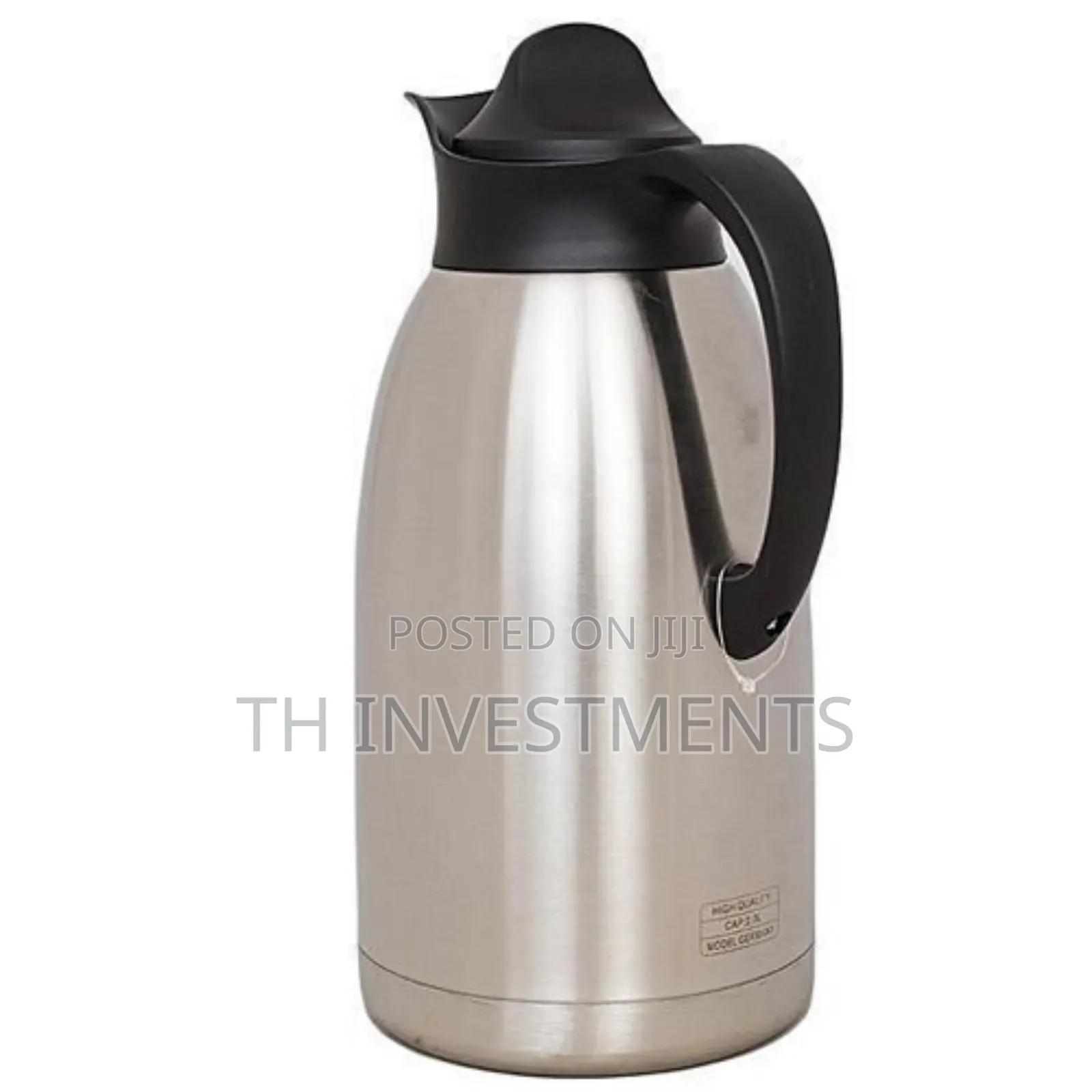 Always Stainless Steel Thermos Flask - 3 Litres - Silver