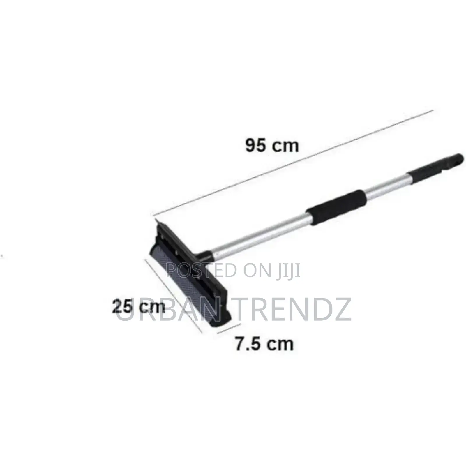 Dual Side Blade Rubber Soft Sponge Telescopic Long