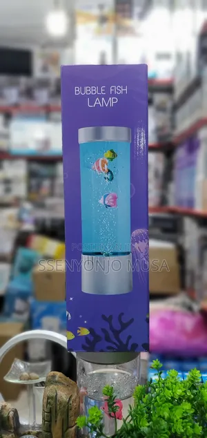 Bubble Fish Lamp-8 Color Changing LED Lights for Home Office