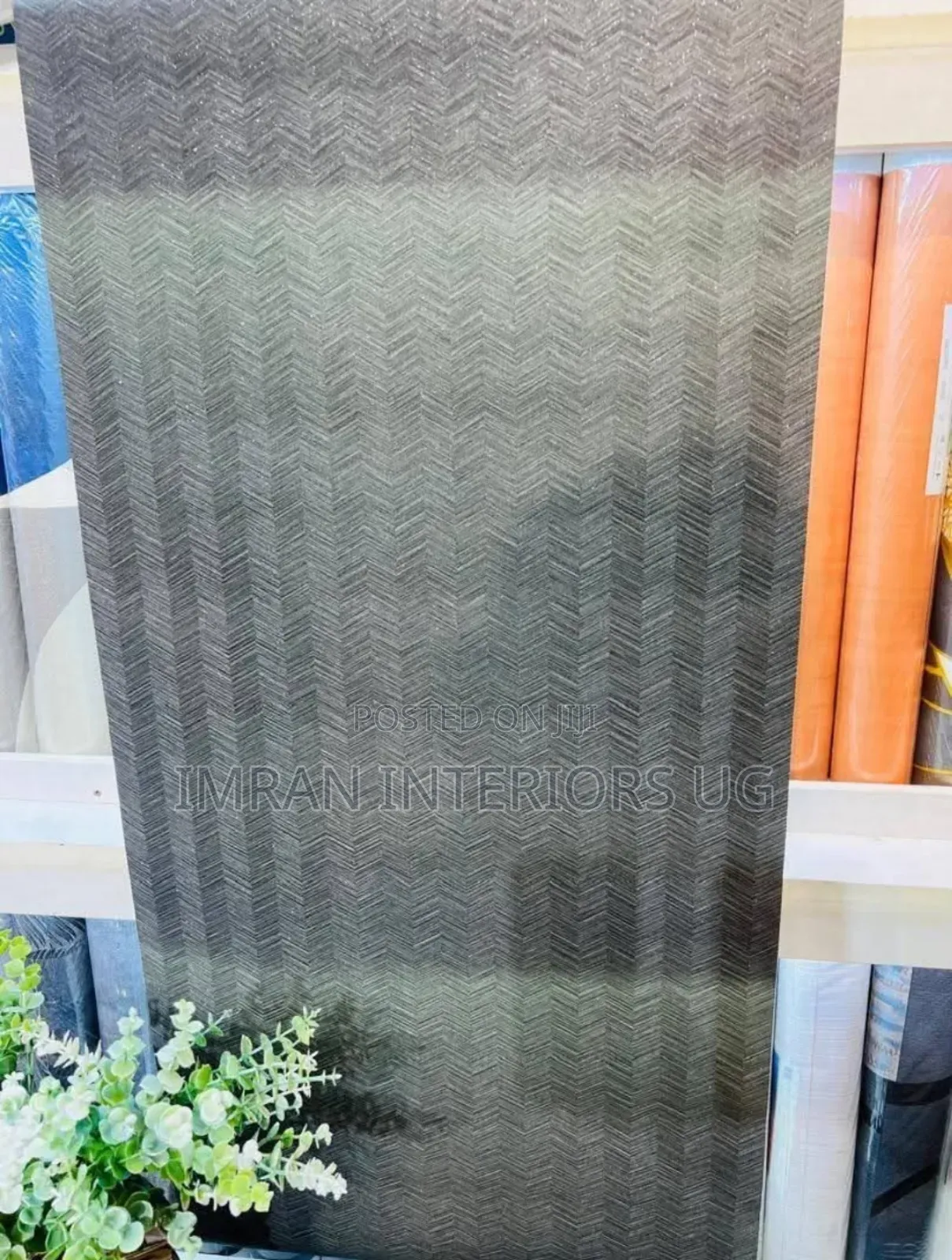 Black Out Grey Wall Stickers Wallpapers Per Square Meter.