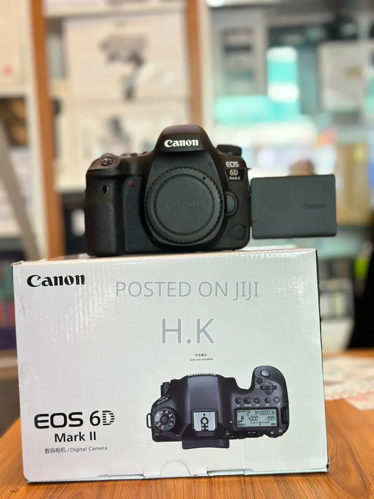 Canon EOS 6D Mark Ii DSLR Camera