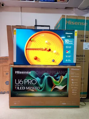 Newly Discounted Hisense U6 PRO 55inches Vidaa Smart Tv