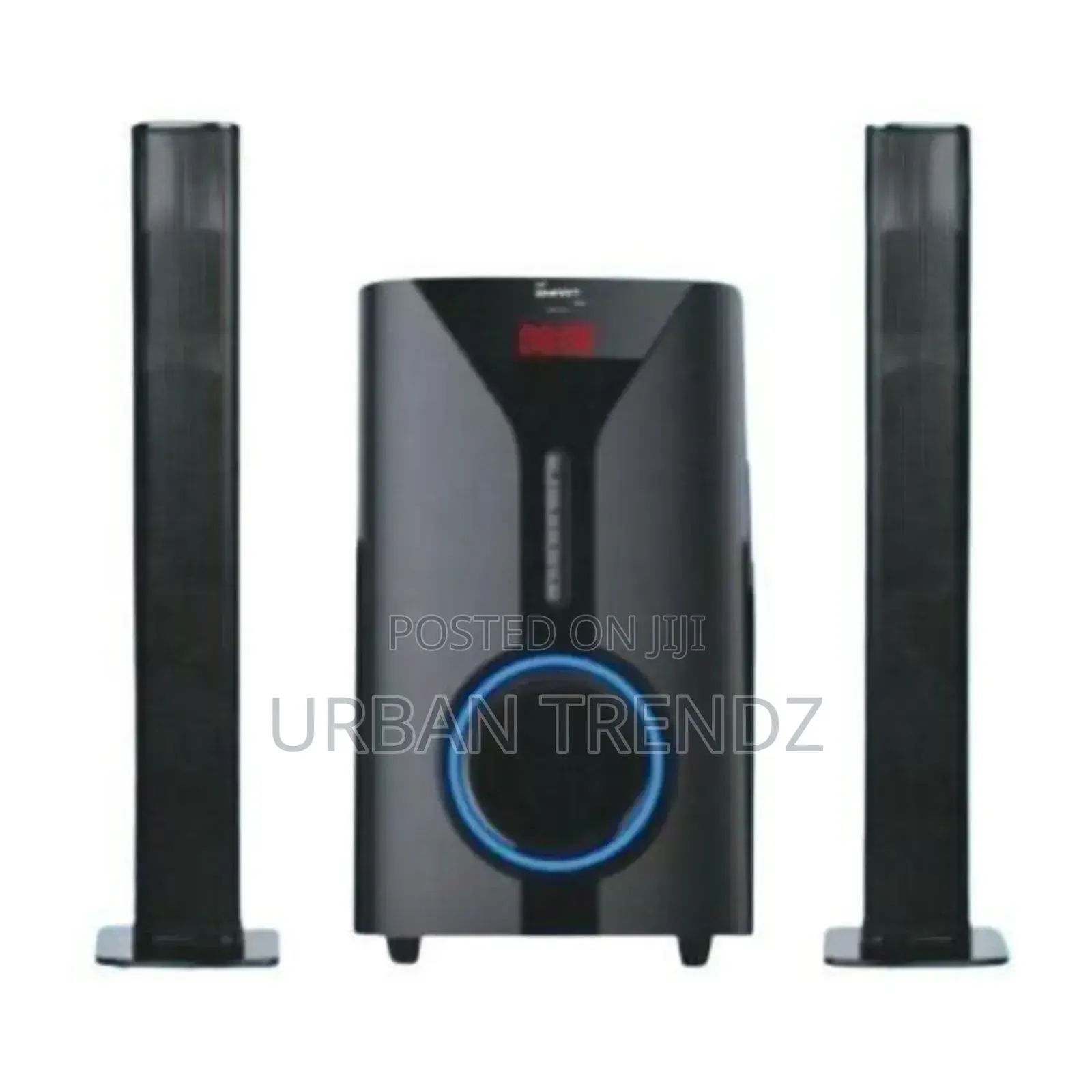 2.1 Multimedia Wire Less Speaker Soundbar With Led Display