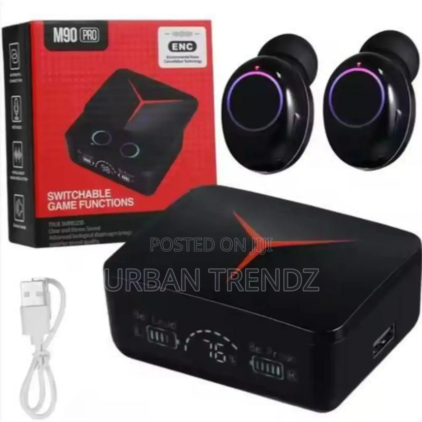 Wireless Earbuds With Noise Cancelling Function Waterproof