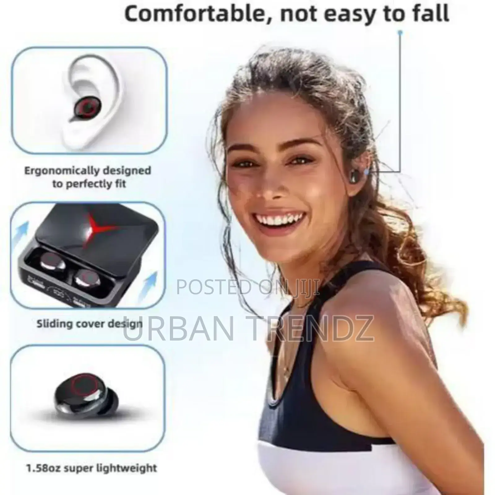 Wireless Earbuds With Noise Cancelling Function Waterproof
