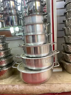 Saucepan Set 6 PCS/ Hard Aluminium