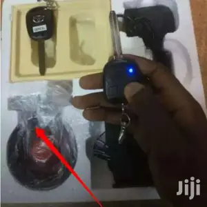 Car Alarm With Blue Light