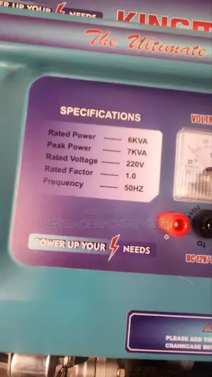 Gasoline Generator 7kva Kingmax