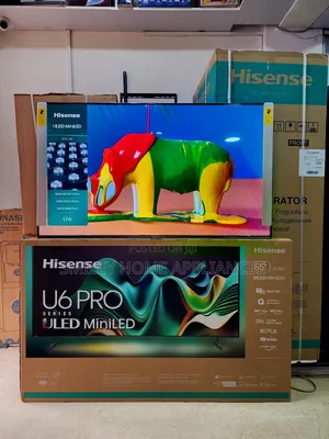 ULED4K Hisense U6 Pro Series Quantum Dot Display 55inches Tv