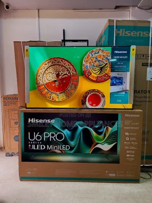 55inches Hisense U6 Miniled Uled4k Smart Tv With Dolby Atmos