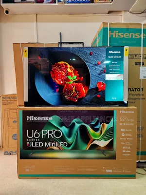 Ultra Bright Quantum Dot Hisense 55inches Uled Miniled Tv