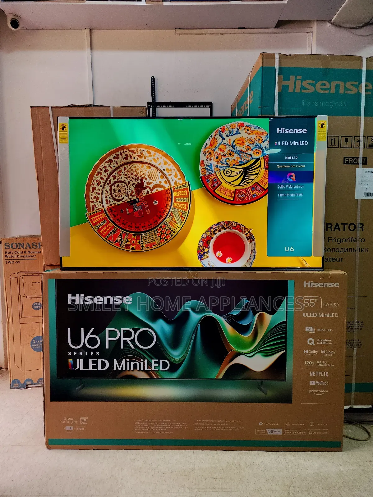 Hisense Uled 6 Series Pro 55inches Miniled With Full Options