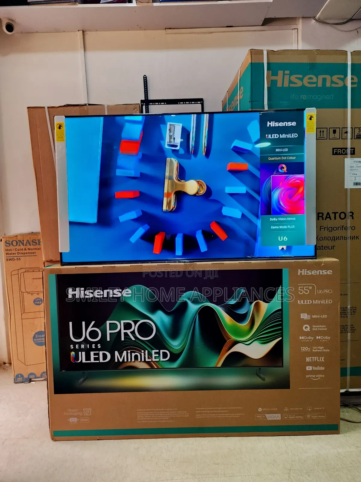 Hisense Uled 6 Series Pro 55inches Miniled With Full Options