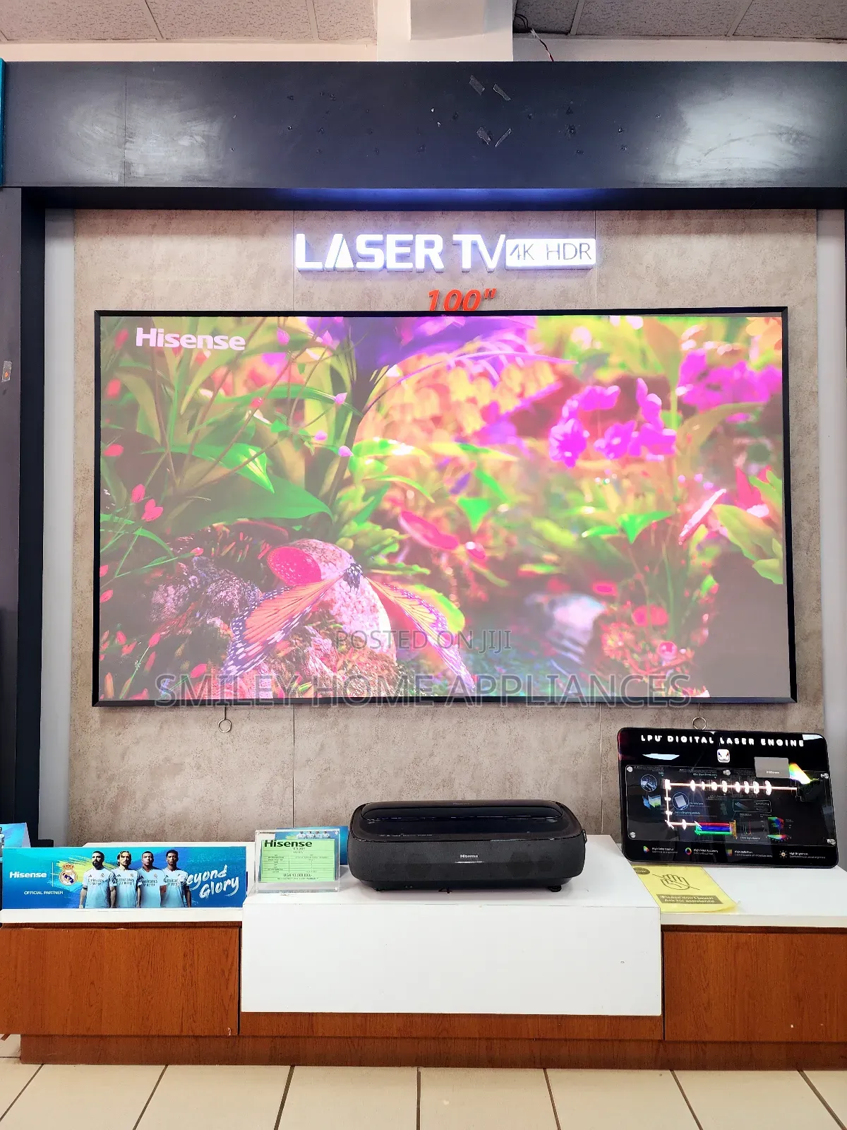 Hisense Laser Tv 100inches Vidaa Smart Tv
