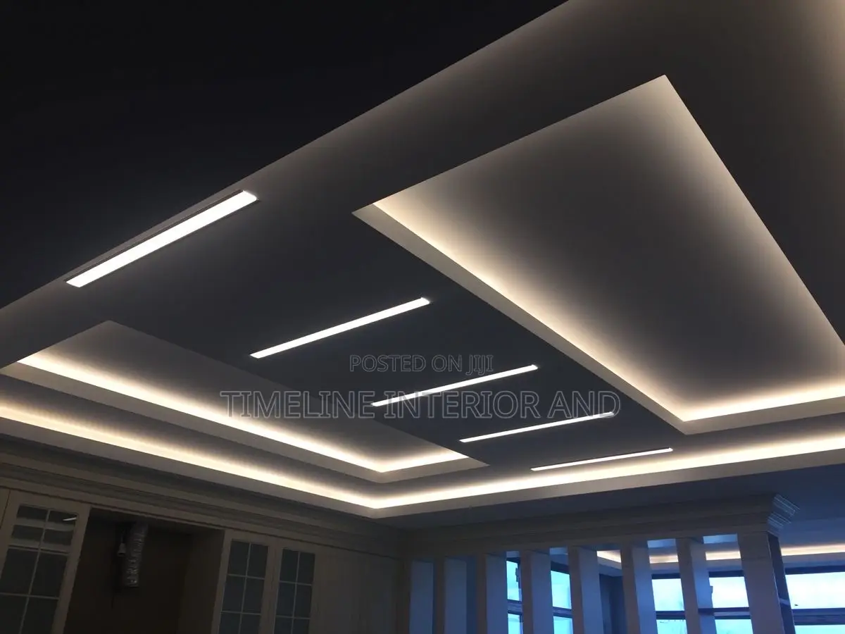Gypsum Ceiling Cove Light Kit With Leds