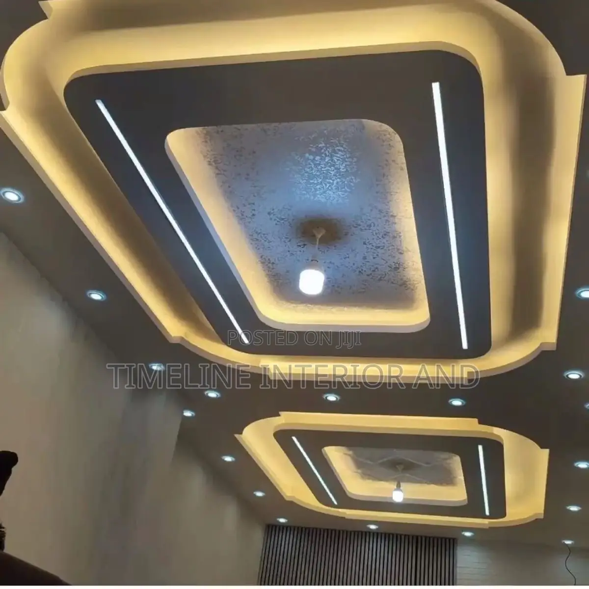 Gypsum Ceiling Surface Mounted LED Fixture