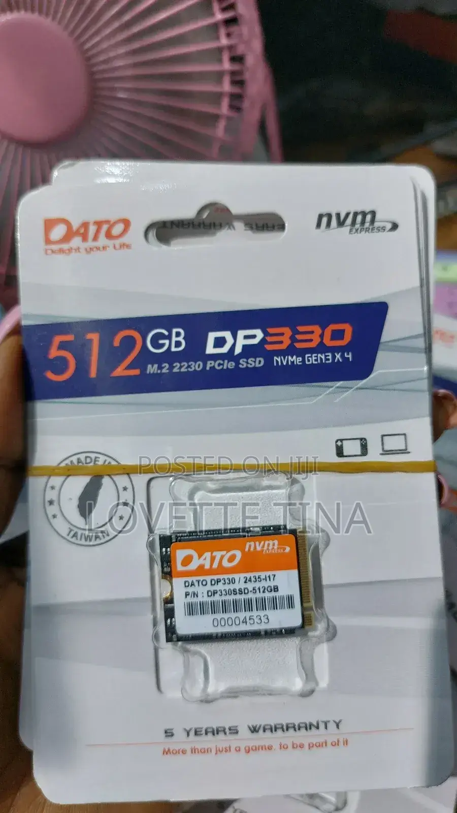 512gb Dato SSD Dp330