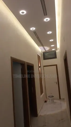 Gypsum Ceiling Contemporary LED Lighting Fixture