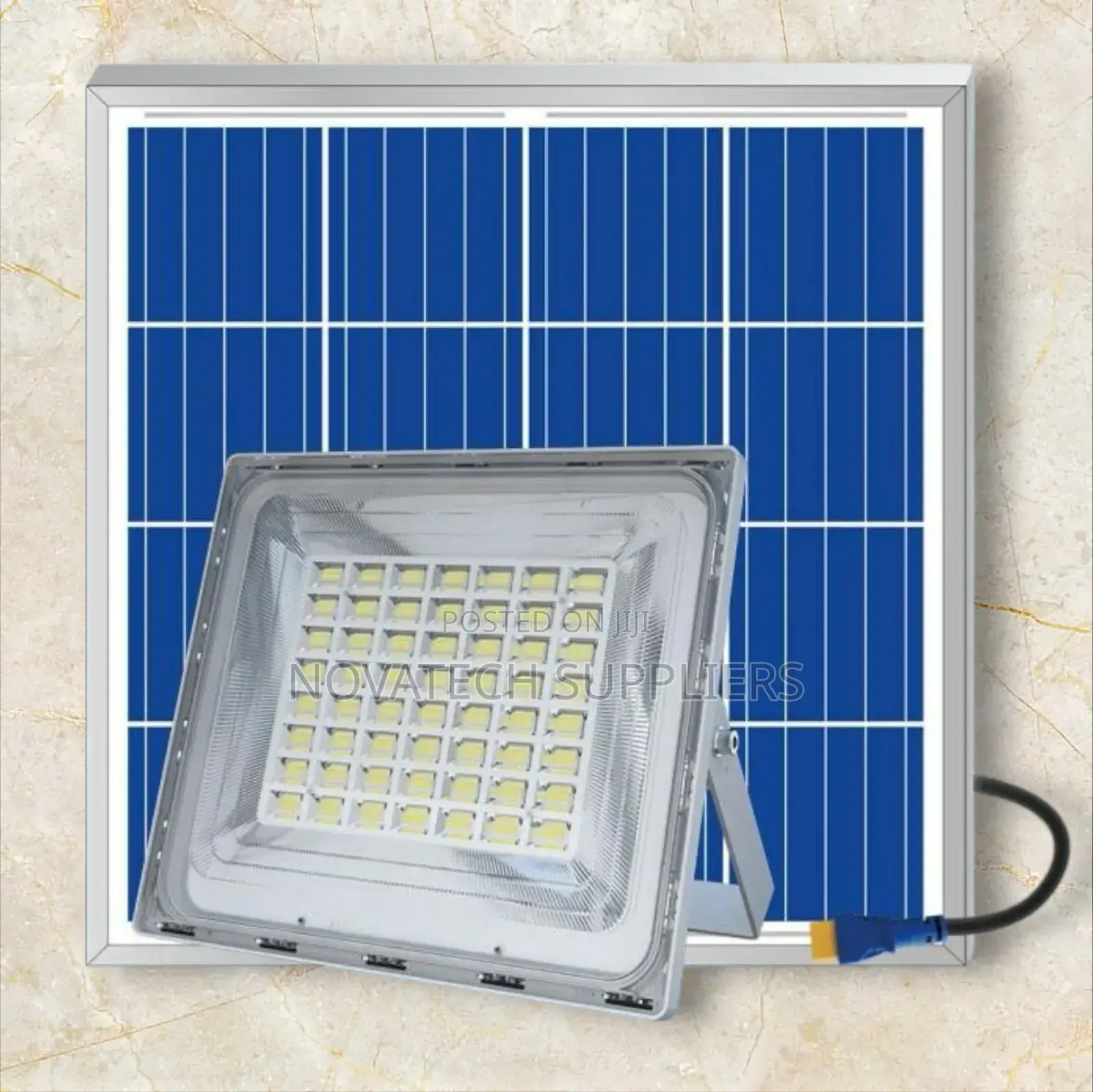 500W Blue Carbon Wawa Solar Flood Lights Paka