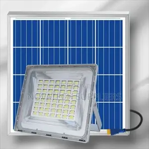 500W Blue Carbon Wawa Solar Flood Lights Kasa