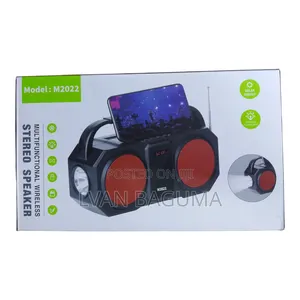M2022 Wireless Stereo Speakers / Radio - With Torch